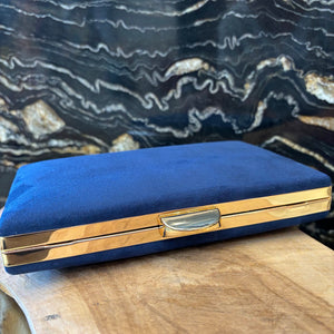 CLUTCH DE FIESTA AZUL MARINO