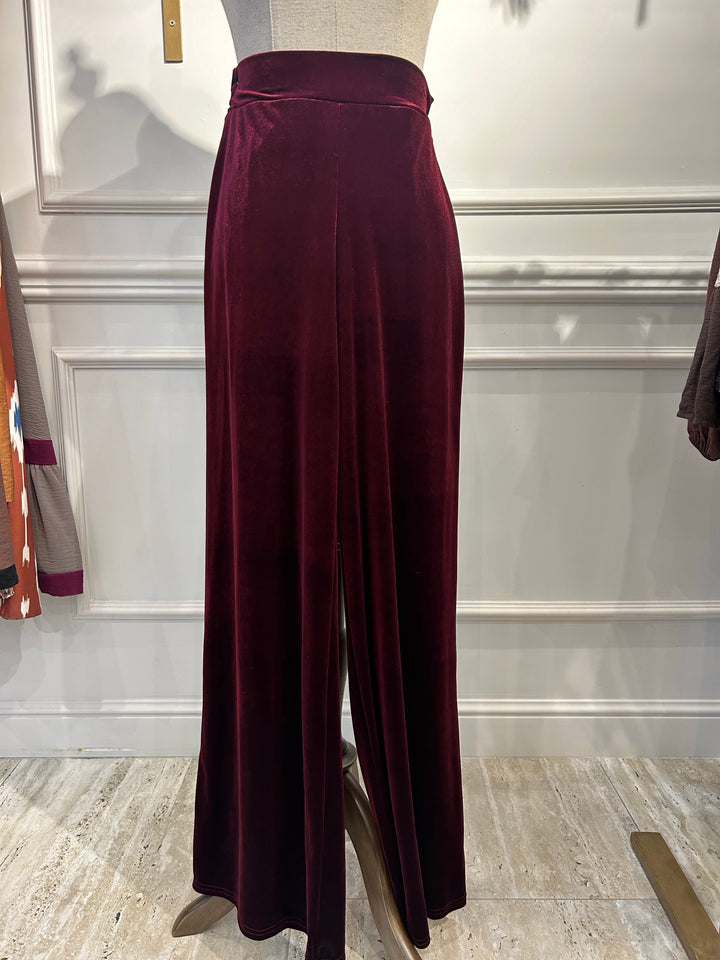 PANTALÓN TERCIOPELO BURDEOS