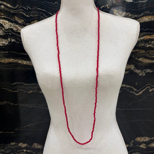 COLLAR BOLITAS ROJO