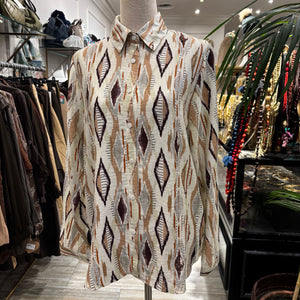 CAMISA ESTAMPADA ROMBOS