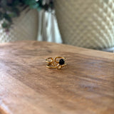 ANILLO ESTRELLA Y LUNA NEGRO
