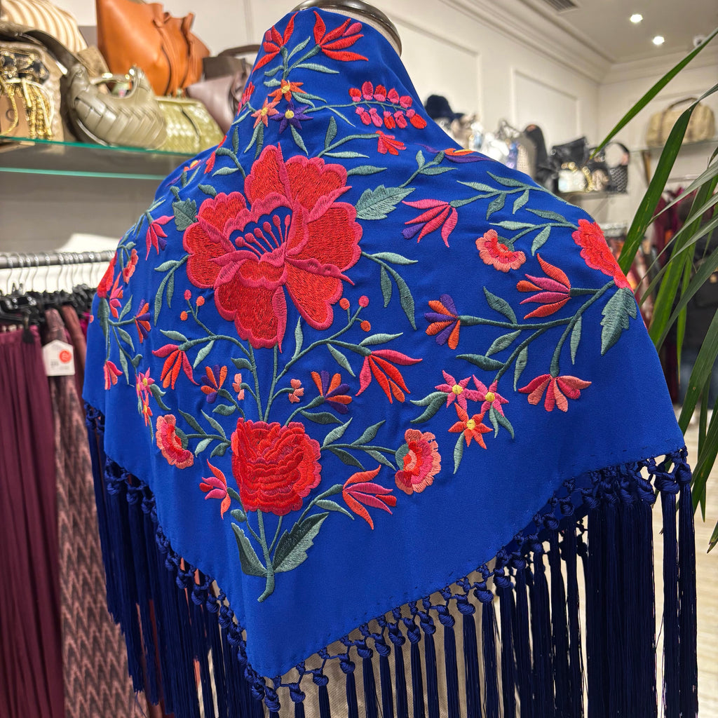 MANTONCILLO ROCIO AZUL ELÉCTRICO