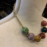COLLAR BOLAS COLORES