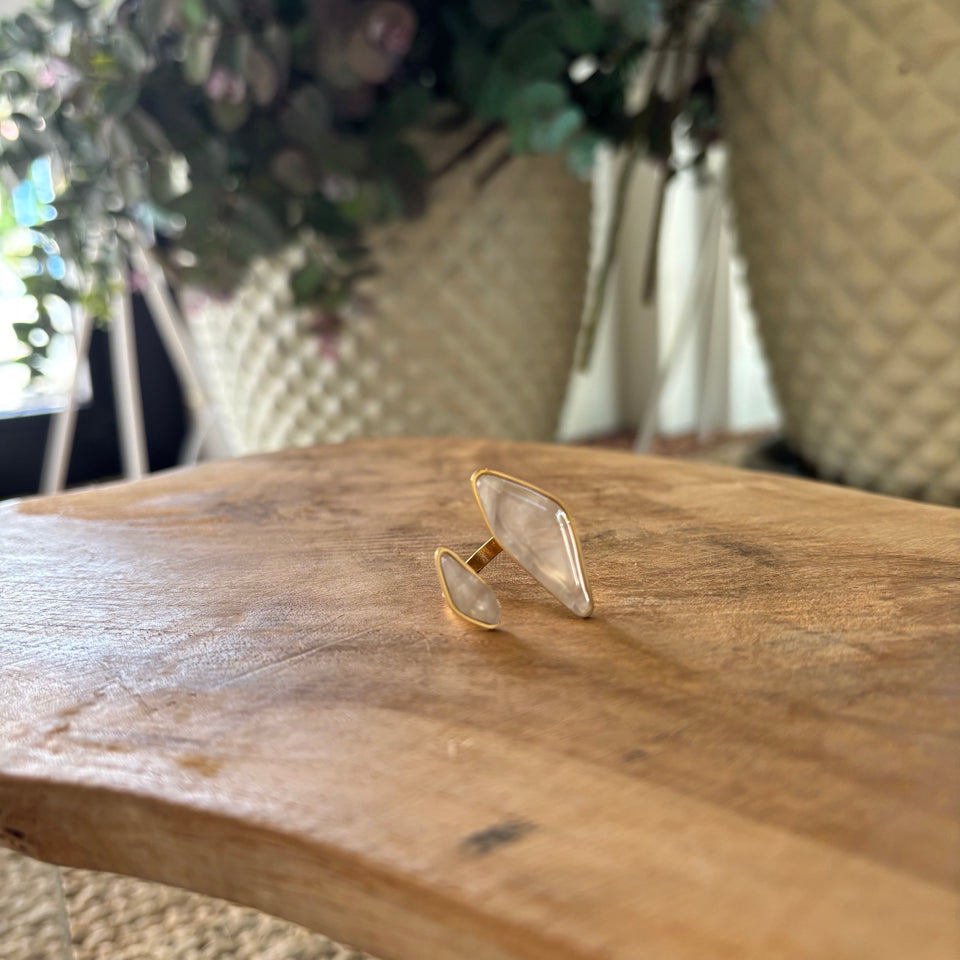 ANILLO DOBLE NÁCAR
