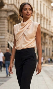 BLUSA MANCHESTER BEIGE