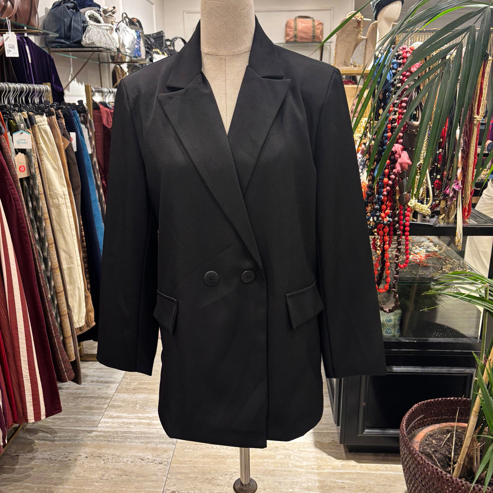 BLAZER CRUZADA NEGRA