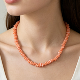 COLLAR CORAL ROSA