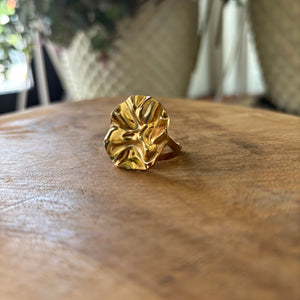 ANILLO CÍRCULO ABOLLADO