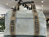 BOLSA LETRAS GRIS