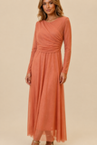 VESTIDO MADRID MELOCOTON
