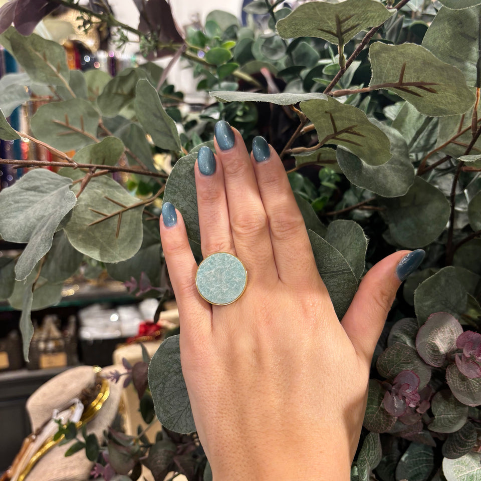 ANILLO CIRCULO VERDE