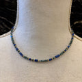COLLAR CUENTAS PEQUEÑAS AZUL