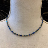 COLLAR CUENTAS PEQUEÑAS AZUL