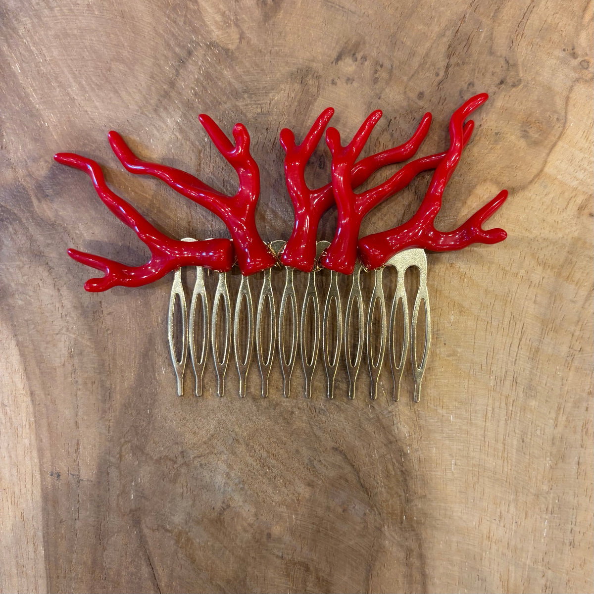 PEINECILLO CORAL GRANDE ROJO