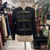 CHAQUETA CORTA NEGRA