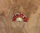 BROCHE ABANICO CORAL