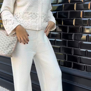 CONJUNTO DE PUNTO BEIGE