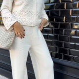 CONJUNTO DE PUNTO BEIGE
