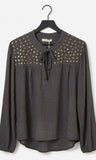 BLUSA AREZZO GRIS