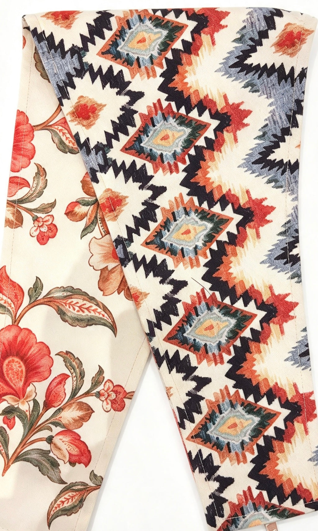 FAJIN REVERSIBLE ETNICO FLORAL
