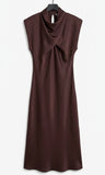 VESTIDO SUIZA BERENJENA