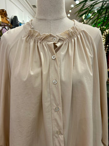 BLUSA OVERSIZE BEIGE