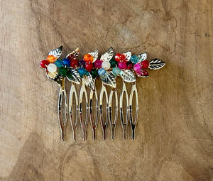 PEINECILLO DE BOLITAS DE COLORES