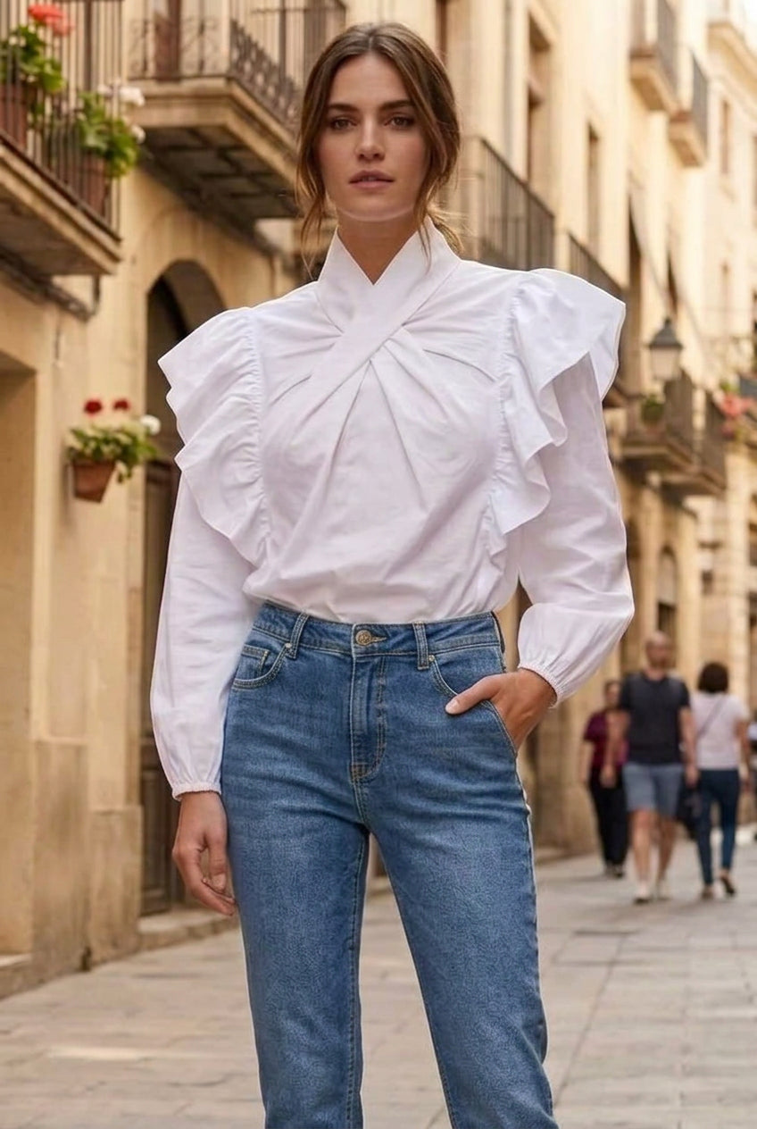 BLUSA BARI BLANCO