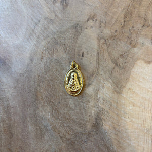 COLGANTE VIRGEN DEL ROCIO OVALADA