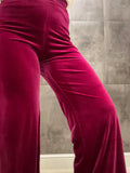 PANTALÓN TERCIOPELO FUCSIA