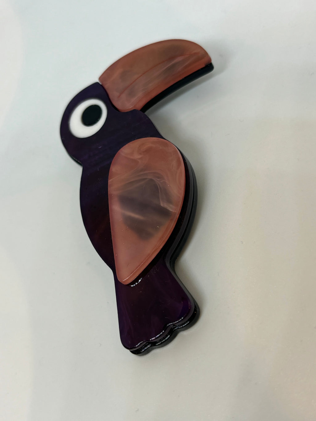 BROCHE TUCÁN MARRÓN
