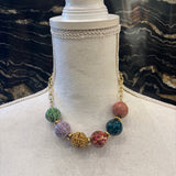 COLLAR BOLAS COLORES