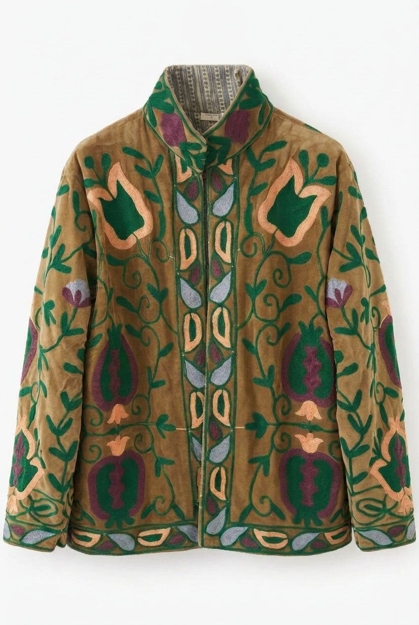 CHAQUETA ESTILO SUZANI VERDE