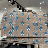 BOLSA ESTAMPADA FONDO TAUPE