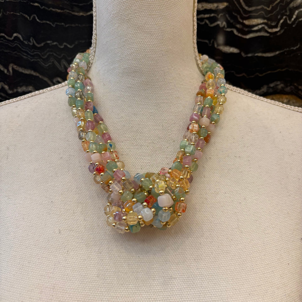 COLLAR NUDO COLORES