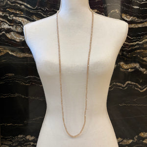 COLLAR BOLITAS TRANSPARENTES
