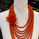 COLLAR CORAL GRANDE CORAL