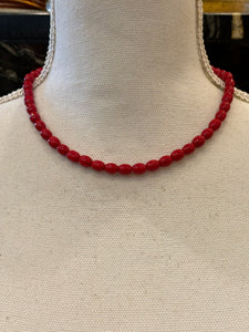 COLLAR PIEDRA ROJO