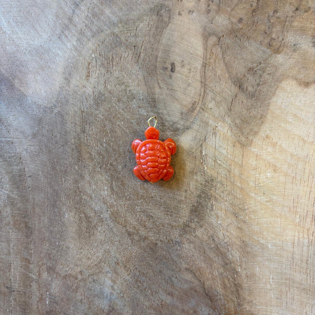 COLGANTE TORTUGA MINI CORAL