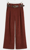 PANTALON DE PANA TEJA