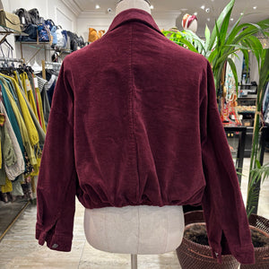 CHAQUETA DE PANA BURDEOS