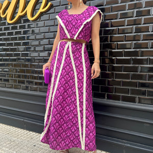 CONJUNTO ESTAMPADO BUGANVILLA