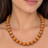CADENA CERAMICA BOLAS NARANJAS