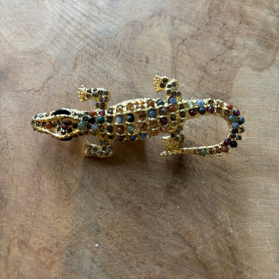 BROCHE COCODRILO