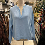 JERSEY CELESTE CUELLO V PUNTO FINO