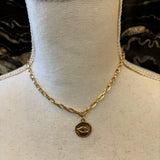 CADENA OJO DORADO
