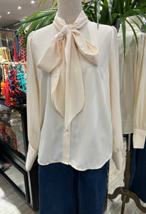 CAMISA LAZO BEIGE