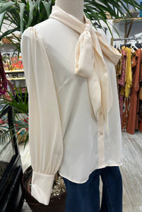 CAMISA LAZO BEIGE