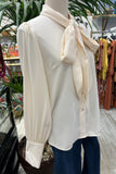 CAMISA LAZO BEIGE
