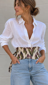 FAJIN CON ESTAMPADO IKAT